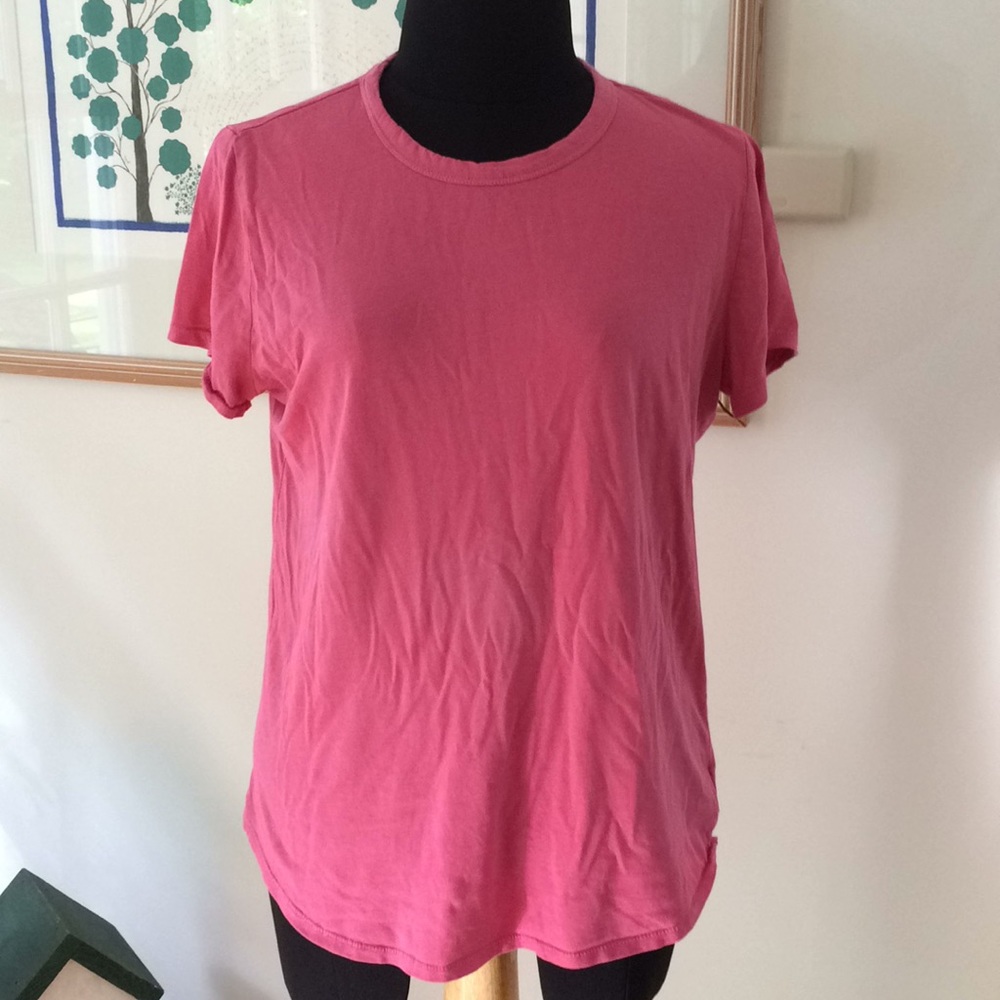4/$15 SUPER SALE 100% Cotton Pink T-Shirt